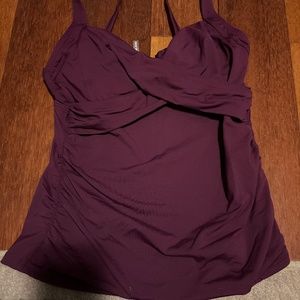 Lands End Tankini Top - Size 4 P